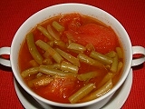 Bean and tomato soup