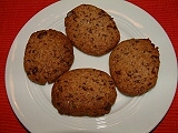 Hazelnut-chocolate cookies