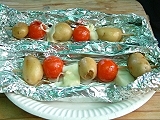 Potato skewers