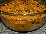 Carrot and Rice Bake