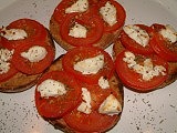Goat's cheese snack